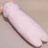 Lang Knuffelkussen Schattig Varken Capibara Knuffelkussen Pluizig Kattenkussen Pluche Speelgoed voor Zijslapen en Zitten Jongens Meisjes Kerstcadeau