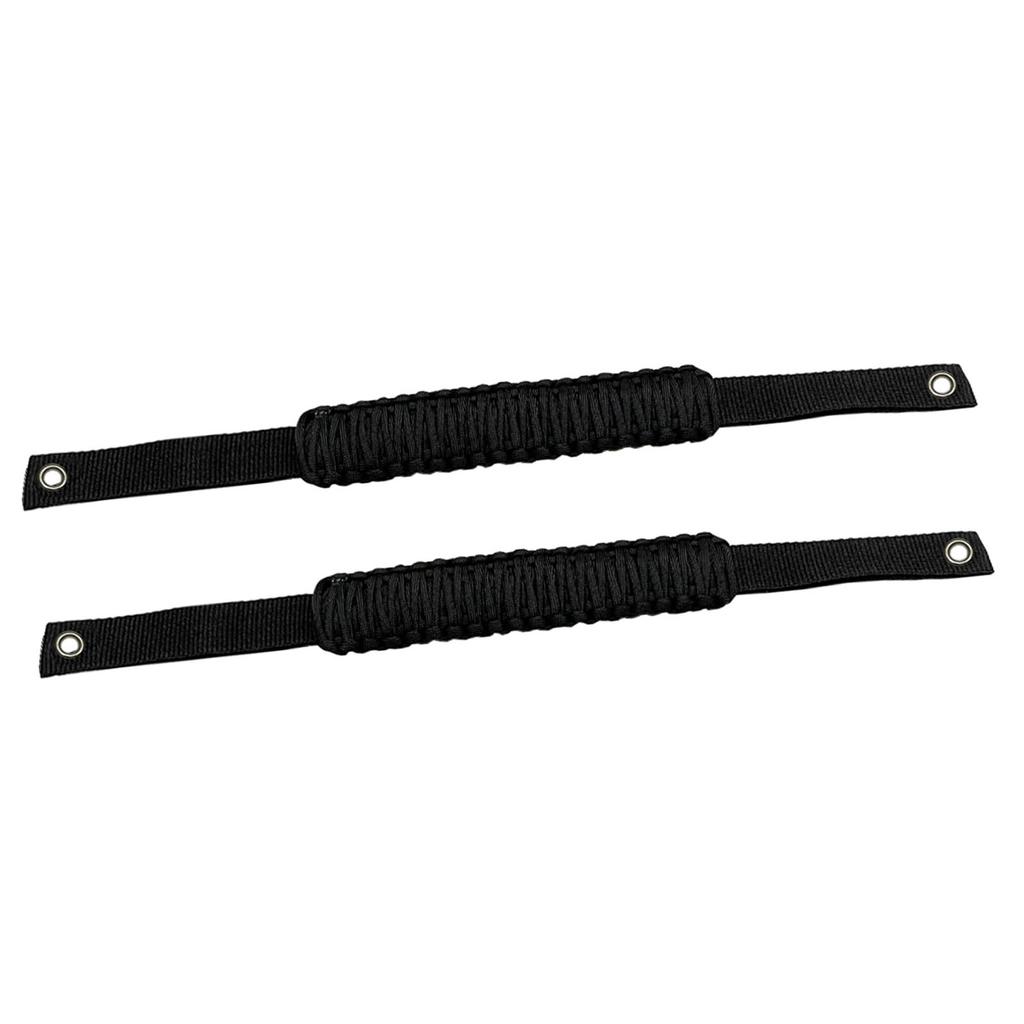 2Pcs Car Roll Bar Paracord Grab Handles Grip Handles Replacement for Ford Bronco  Wrangler