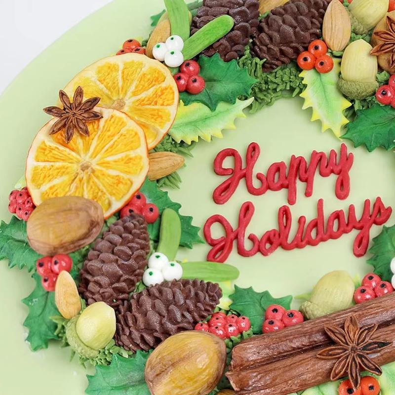 1 Pieza Conos De Pino Forma Sugarcraft Silicona Molde Fondant Molde Pastel Decoración Herramientas Chocolate