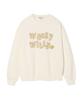 Wacky Willy Women'S Boucle Sweatshirt Cream