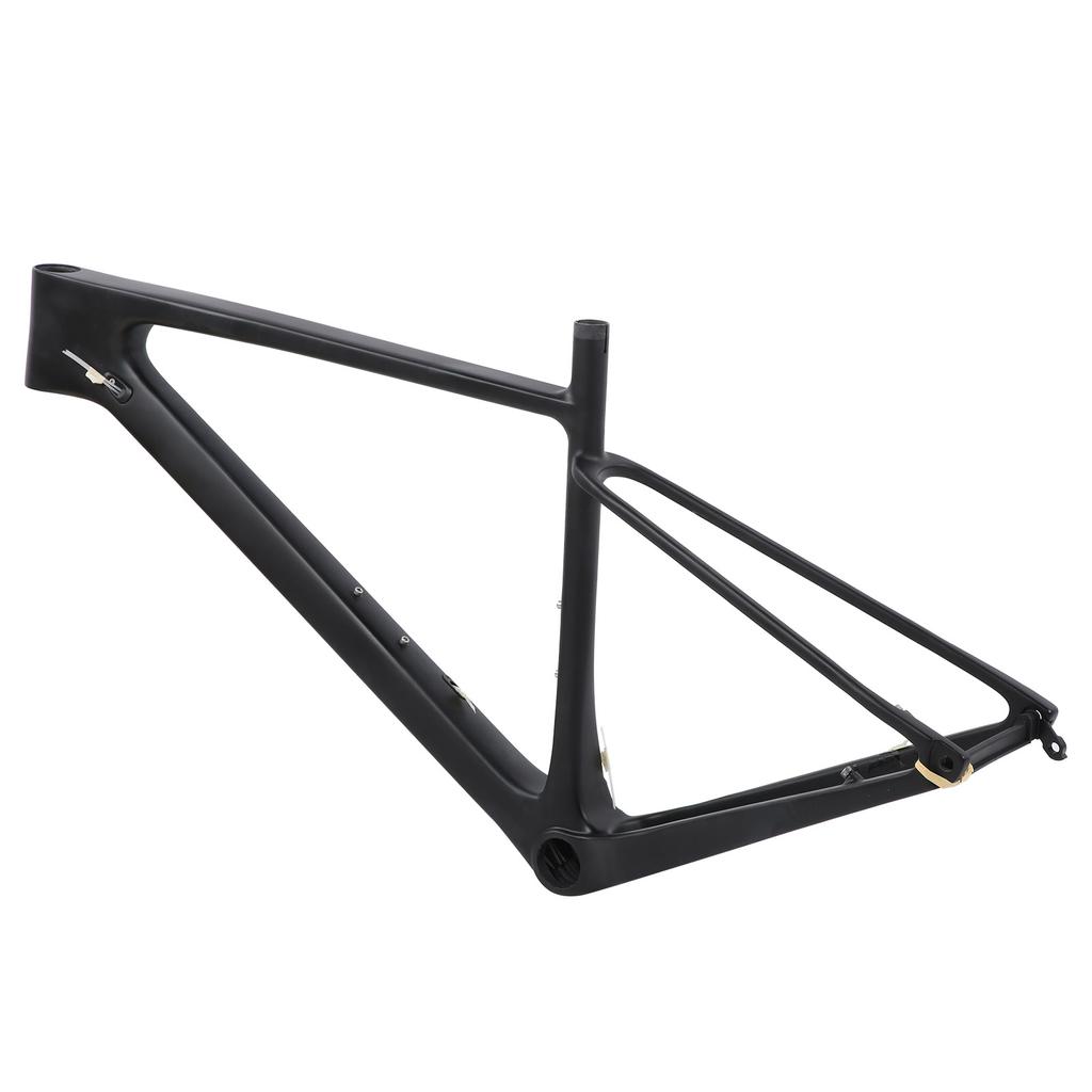 Carbon Fiber Bike Front Fork Frame with Seatpost Clip Tube Shaft for Mountain Bicycle