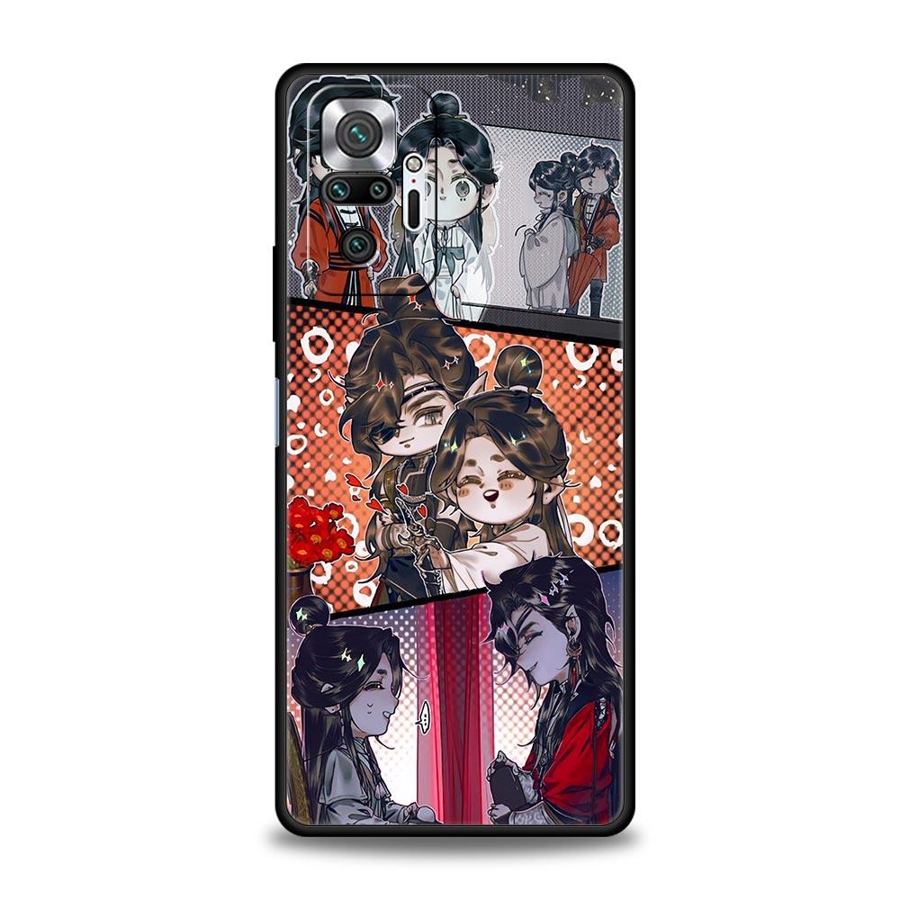 Heaven Official's Blessing Style For Xiaomi Redmi Note 12 5G Phone Case 10C 10 11 9 8 Pro Plus 9S 7 8T 9T 9A 8A 9C K50 K40 Cover