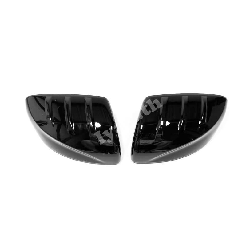 For MG3 Hybrid 2024 2025  ABS carbonfiber black Car Rearview Door Side Mirror Trim Rearview Mirror Rain Shield Cover Accessories