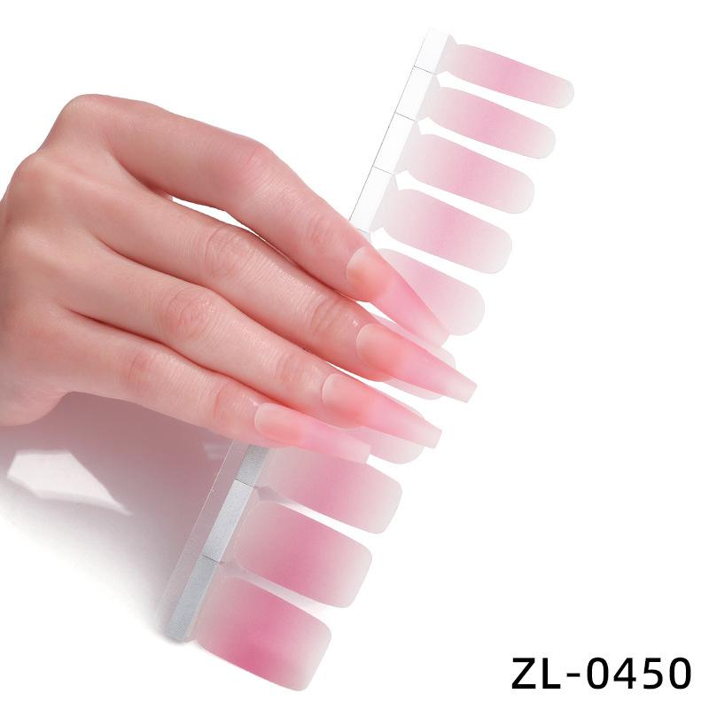 

Французский маникюр наклейки полноразмерные матовые градиентные лаковые пленки водостойкие наклейки для ногтей матовые