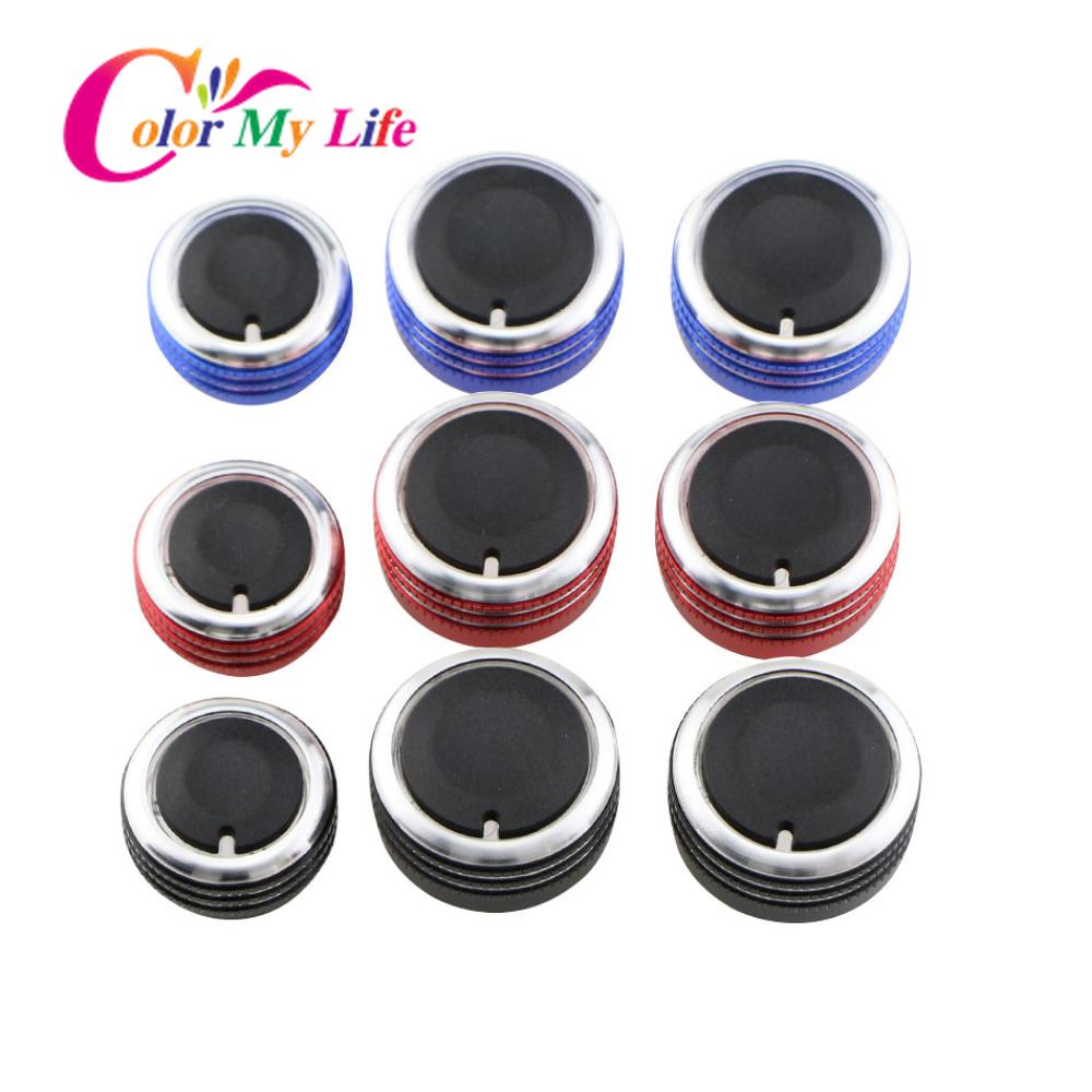 3Pcs/Set Air Condition Heat Control Switch Knob for Skoda Superb Octavia MK1 2007-2013 AC Knobs Car