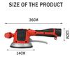 120mm Tiles Vibrator Suction Cup Adjustable Automatic Floor Vibrator Leveling Tool 110V/220V Tiling Tile Machine With 2 Battery