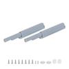 Push Latch Magnetic 2 Piece Pull Latch Set with Screws Damper Catch Damper