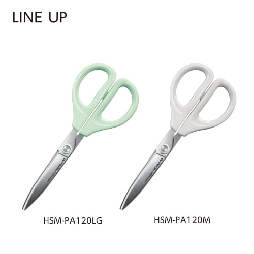 KOKUYO Sakusa Slim Glueless Scissors, Gray, HSM-PA120M