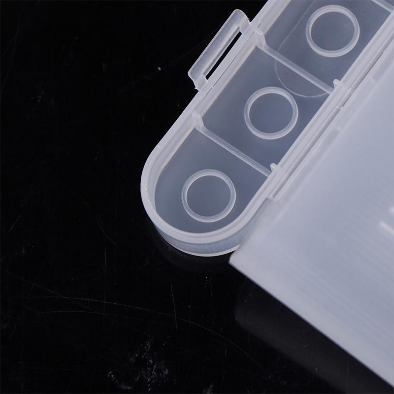 1Pc Diy Accessories 6 Slot Waterproof Storage Box For 18650 Batteries Portable Holder Case Protectors Organiser