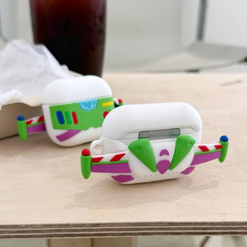 Buzz Lightyear drone applies to airpods4 apple bluetooth wireless earphone case 2/3 generation pro2 protective case