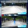 2X LED Headlight Kit H1 6500k Super White Bulbs Internal Drive Auto headlamps 1 Copper tube LED headLamp Replacement