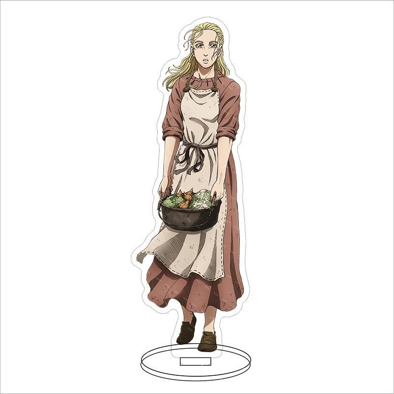 Anime Vinland Saga Thorfinn Acrylic Stand Model Plate Decoration Desk Figure Display Fans Gifts Animation Products Tableware