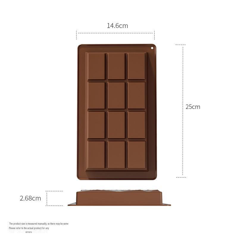 

Силиконовая форма для шоколадных батончиков «Дубай», форма для торта на 10 квадратов