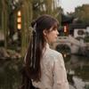 Alloy Butterfly Hair Clip With Tassel Design For Wedding Party
