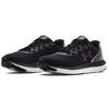 Under Armour Charged Impulse 2 Chroma Black Purple Women Sneakers Halo-Grey 3025065-001
