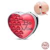 Brand New Copper Metal Trendy Fashion Heart Butterfly Cat Claw Charm Bead Components Bead Components Ideal Designed For 3mm Bracelet High Quality