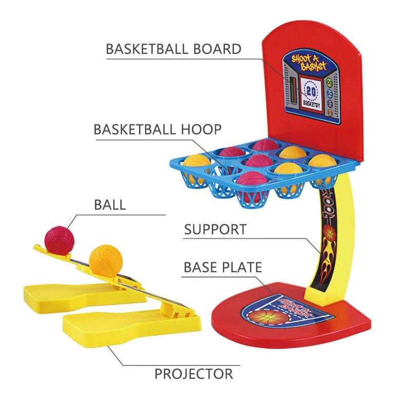 Party Table Games For Children Board Games Mini Basketball Shooting Toy Kids Educational Games Desktop Game For Family Party Toy