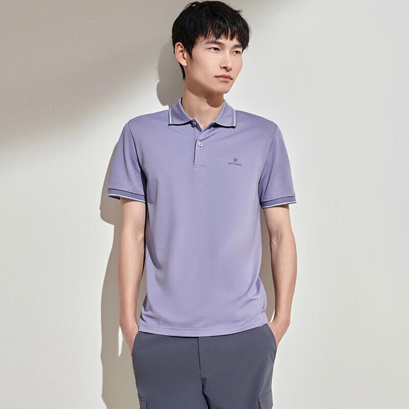 Saint Angelo Men s Ice Silk Short Sleeve Polo Shirt 46