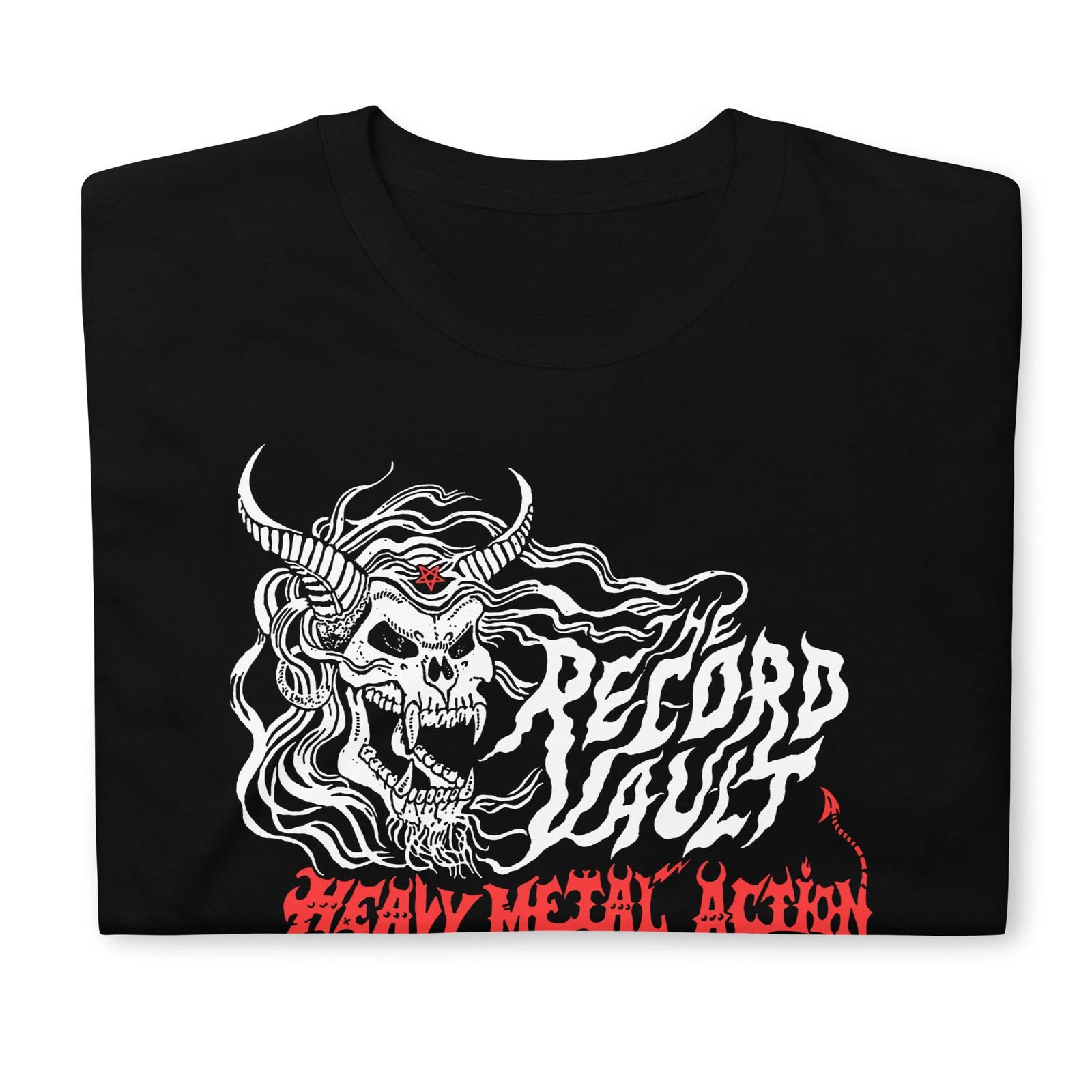RECORD VAULT - T-Shirt Vintage Bay Area Thrash Classic SF Vinyl 80s XXL