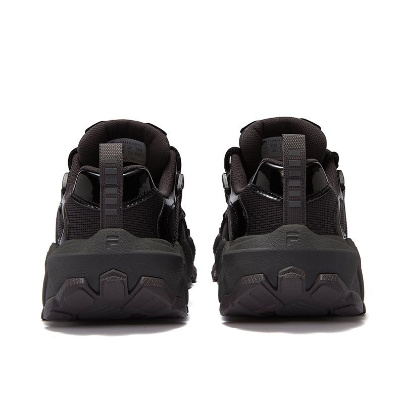 Fila Fusion Exocet Mountain Shoes Fashion Comfortable Durable Low-Top Casual Shoes Men sneaker Black Gray T12M441503FPS