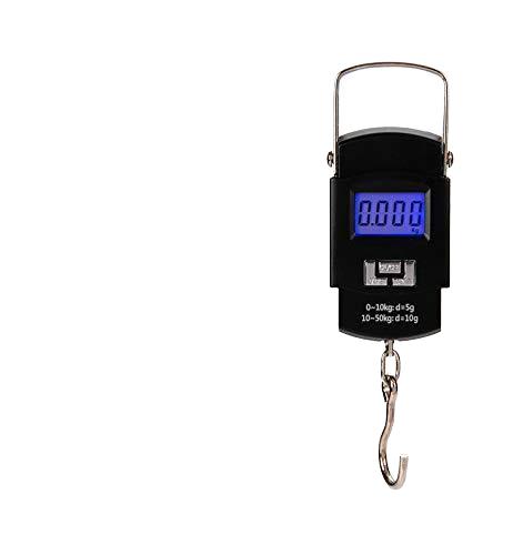 50kg 10g LCD Display Portable Electronic Balance Digital Fish Postal Hook Hanging Luggage Scale