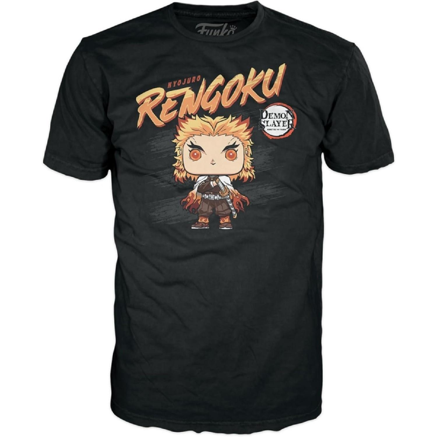 Funko Pop! Футболка в коробке_ Клинок, рассекающий демонов - Кёдзюро Рэнгоку - XL S