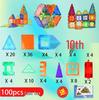 Multicolor Magnet Track Building Blocks for Kids: Educational Assembly Toys for Boys and Girls