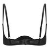 Sujetador de Encaje para Mujer 1/4 Taza Balconet Bralette Con Aros Diseño Push Up Top de Lencería Floral