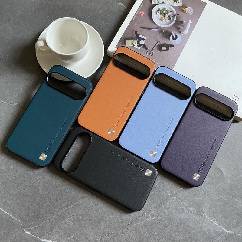 Suitable For Google Pixel 9 Pro XL 8A 8Pro Protective Shell Fashion Business Ultra-Thin PU Leather Protective Cover Phone Case