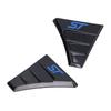 Pair of Rear Window Quarter Louver Cover for ST Style Side Vent Fit for Ford Focus MK 2