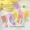 3Pcs Plastic Anti Static Straight Combs Portable Cartoon Sanrio Mini Comb Candy Color Fine-Toothed Detangling Combs For Children