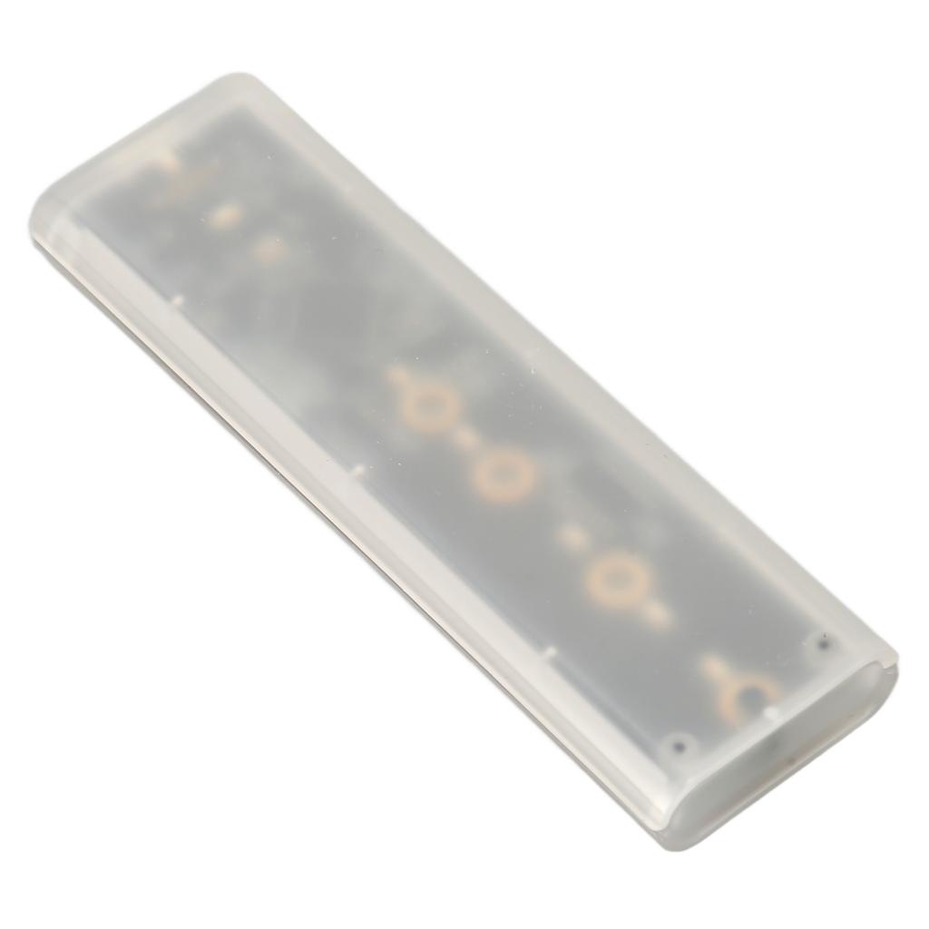 M.2 NVMe SSD Gehäuse 10Gbps Typ C USB 3.1 Atmende LED-Leuchte Transparente Abdeckung NGFF SSD Gehäuse für