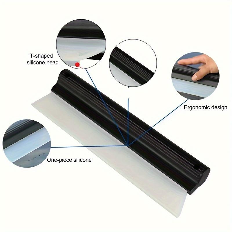 1pc Soft Car Squeegee - Non-Scratch Handy Window Cleaner for Efficient Drying, Paint-Safe Glass & Windshield Water Scraper, Essential Auto