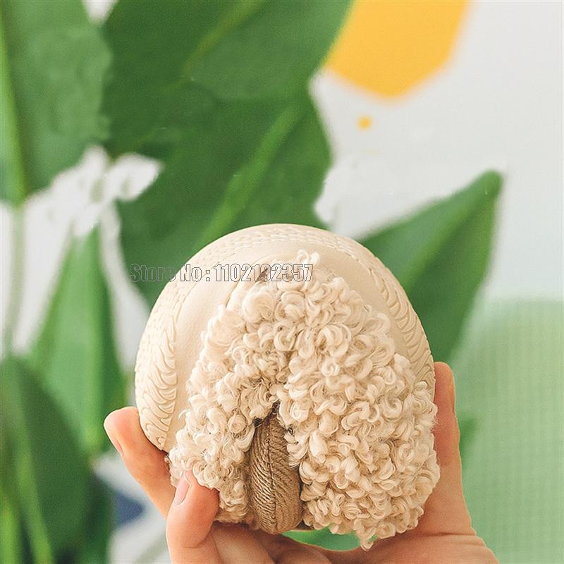 Children Winter Soft Plush Fluffy Slippers Home Kids Girls Boys Flat Warm Room Cute House Fur Slippers Toddler Indoor Shoes
