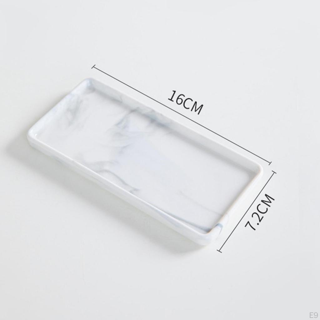 Ceramic Bathroom Vanity Tray Classic Rectangle For Dining Room Wedding Home