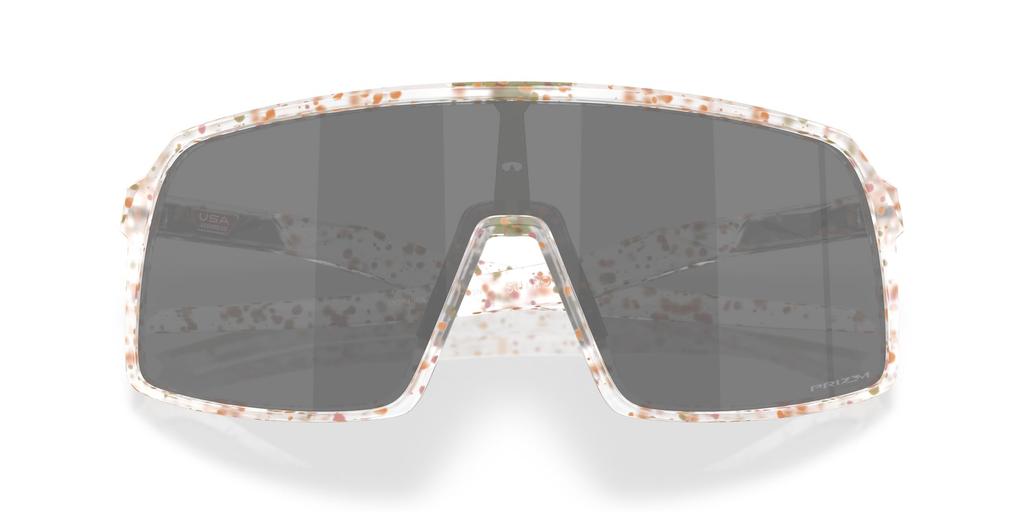 Oakley Sunglasses 0OO9406A SUTRO 94065637 Matte Clear Terrazzo Prizm Black Polarized [Oakley] (A)