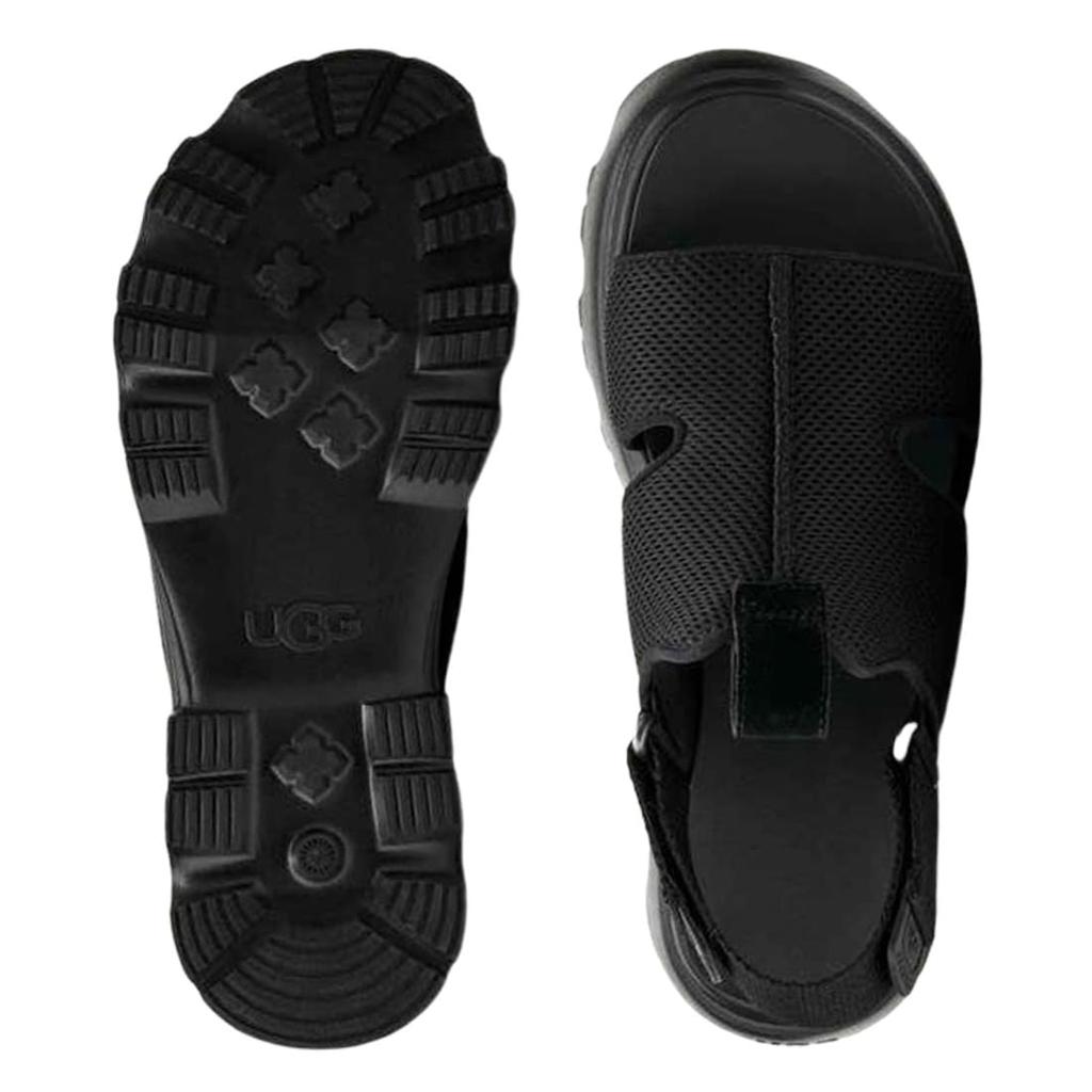 UGG Celeste Strappy Thick Mesh US Sandals, Platform, Sole, Adjustable, Women's, Celeste, 1167470, Black, 6.5 (23.5cm) [Used]