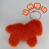 Colorful Pony Plush Keychain: Cute Horse Year Success Gift Bag Ornament