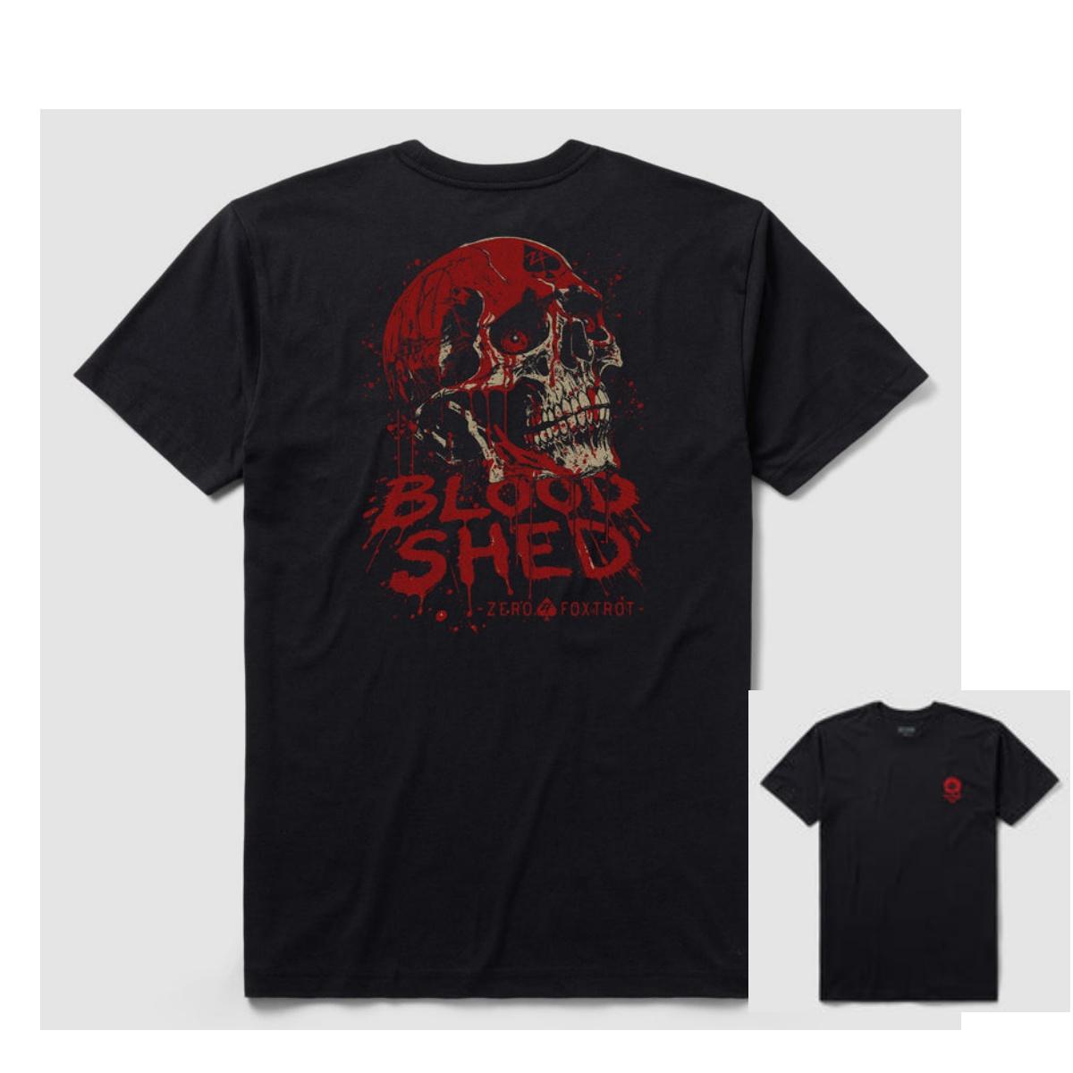 

Blood Shed Tee Military Training Tactical Casual TShirt Mens and Womens Luxury Brand Top M