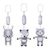 Baby Rattles Wind Chime Toys Hanging Plush Squeeze Toys Infant Stroller Hanging Toys Car Seat Toy New Toy for Infant Babies Boys and Girls