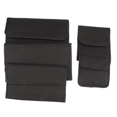 Geantă de depozitare pliabilă pentru filtre obiective cameră SLR, husă pentru filtre UV CPL ND, portofel, inel adaptor obiectiv, etui de depozitare