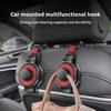 3-In-1 Cup Holder Cell Phone Holder Bag Hook For Car Seat Multifunctional Seat Back Organizer Storage Car Headrest Clip Hook