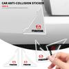 Transparent Silicone Anti-Scratch Stickers Car Door Corner Protection Cover For CX-3 Bk CX-5 MS Speed 5 6 2 3 CX30 MX-5
