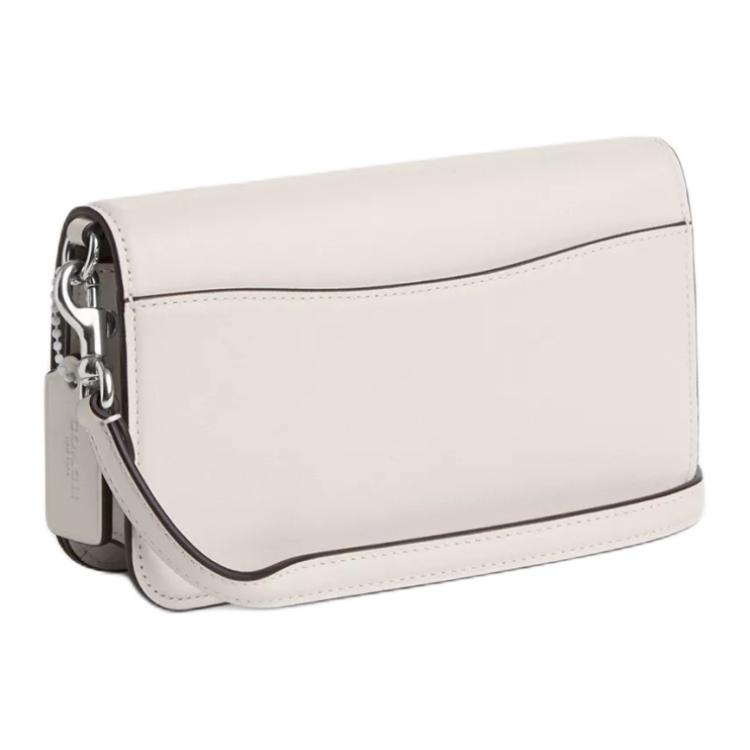 Coach Toni 18 Brand Logo Detachable Shoulder Strap Calfskin Crossbody Bag Small Women bags Silver CT778-SVHA
