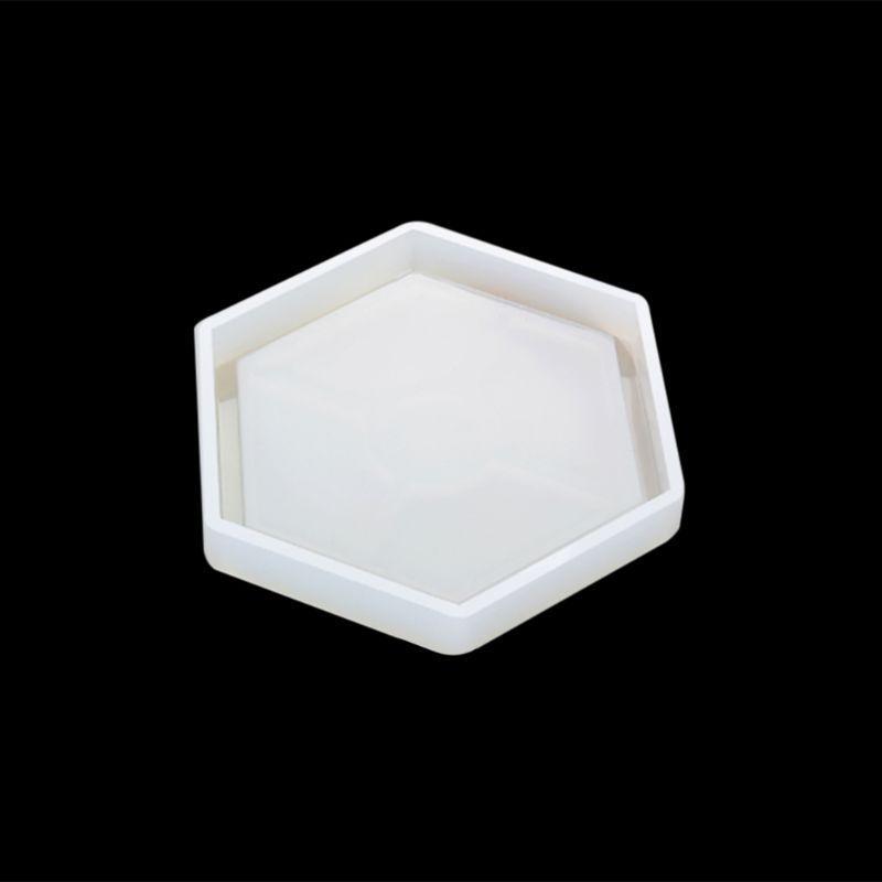 A52E DIY Epoxy Resin Bracket Holder Silicone Geometric Mold Handmade Gadgets Fondant Mould for Kids Adults
