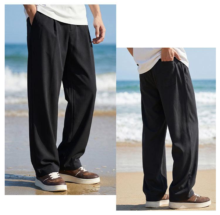 Men's Wide Leg Casual Pants