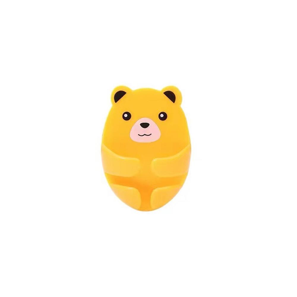 

Многоцелевой крючок настенный без перфорации крючки в форме медведя самоклеящиеся крючки крючок для хранения вилок многофункциональные крючки