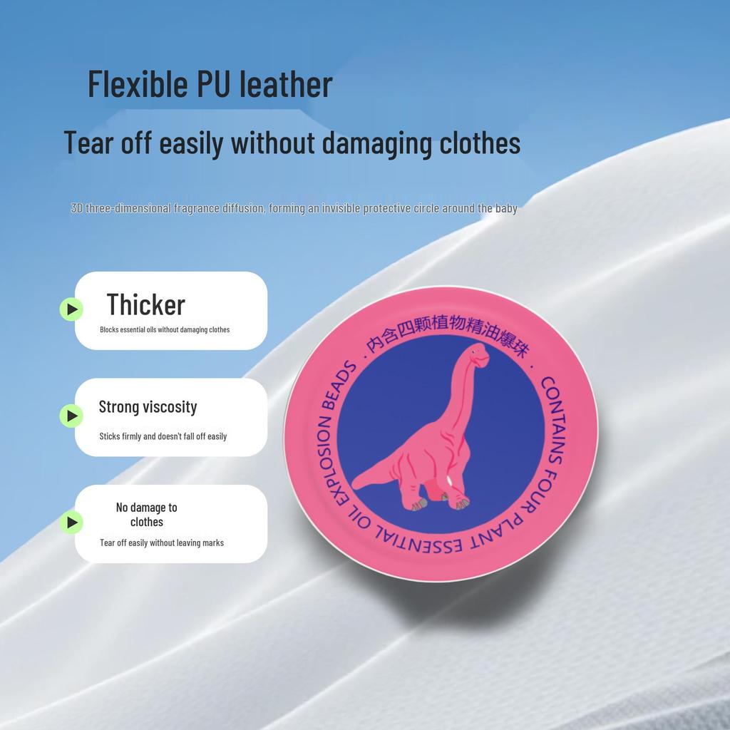 Portable Outdoor Burst Bead Patch with Plant Essential Oil – Suitable for Adults, Children, and Babies