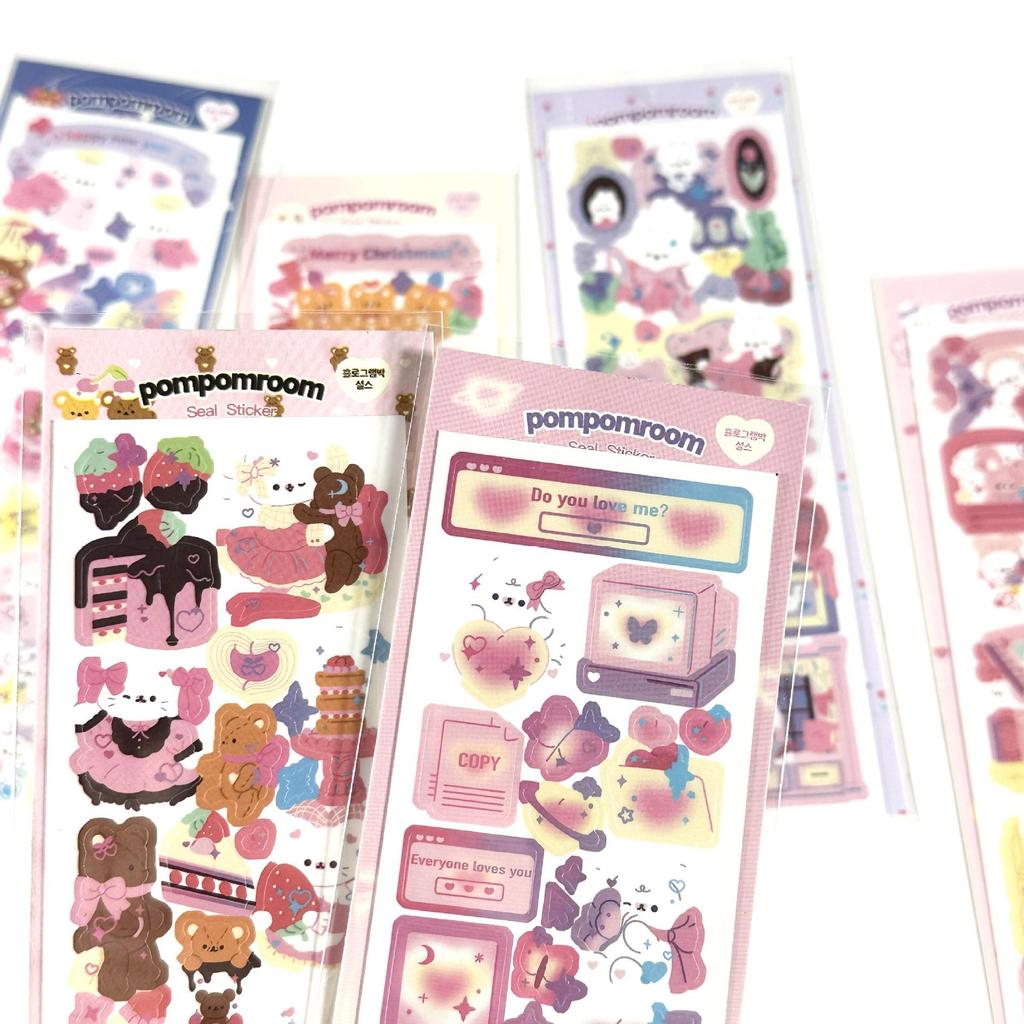 Korean Style Gukaka Cartoon Stickers for DIY Journals