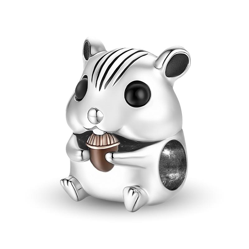 Copper Lizard Cute Capibala Puppy Animal Series Bead Diy Bracelet Bangle Making Gift Of High Quality Fine Jewelry